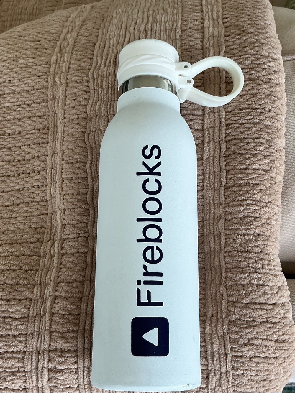 White Stainless Steel Water Bottle
